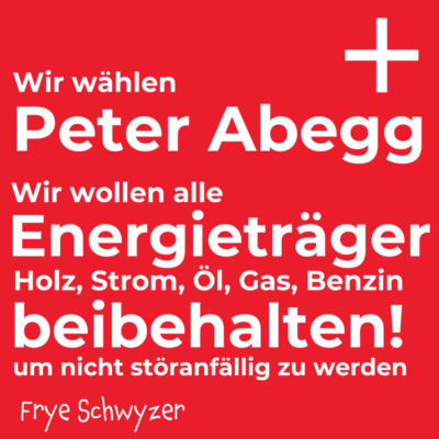 Das Schwyzer Volk will alle Energieträger beibehalten!